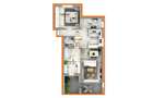 Ap. decomandat 3 camere, intabulat, la cheie, clasa energetica A - 15
