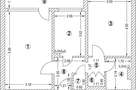 Inchiriez apartament de 2 camere, cartier Pajura Decomandat - 7