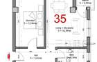Apartament cu 2 camere decomandat în Pipera - 8