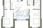 Apartament 3 camere 68.8 mp si logie 9.3 mp in Hexagon - 1