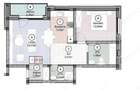 Apartament cu 2 camere 62 mp utili - 2