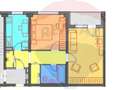 Apartament cu 2 camere decomandat în Titan - 7