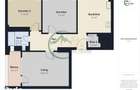 Apartament 3 camere, 2 bai, decomandat, etaj intermediar, str. Lt.Paiu - 1