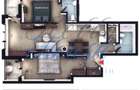 Apartament 3 camere, 69,1 mp | Zona Vivo | Floresti | - 2