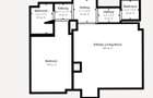 Apartament cu 2 camere decomandat în Noua - 23