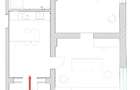 Apartament cu 2 camere nedecomandat în 1 Mai - 10