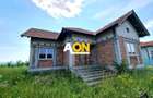 De vanzare casa semifinisata 3 camere, 608mp teren, Recea
