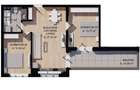 Apartament cu 3 camere semidecomandat în Florești - 1