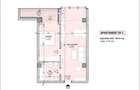 Apartament 2 camere, 51 mp utili, etaj intermediar, London R - 1