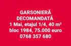 Garsoniera decomandata, 1 Mai, etajul 1, 40mp, mobilata ?i utilata - 1