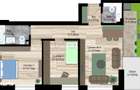Apartament 3 camere | 73 mp | 2 bai | balcon | bloc nou Avanera - 3