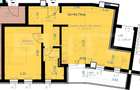 Apartament 2 camere, 54.73 mp utili, zona Aradului - 1