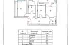 Apartament cu 3 camere, etaj 3, mobilat si utilat, zona GARA; - 12