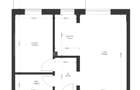 Apartament 2 camere, 43 mp utili+ 10 mp gradina, zona Ghir - 1