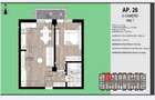 Apartament 2 camere Mobilat+Utilat Complet! Loc de parcare inclus!Gata de mutare azi!