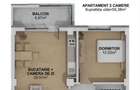 Apartament Nou | 56 mp | Tudor Vladimirescu | La 500m de Bosch | Etaj 3 - 4