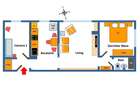 Apartament cu 3 Camere, Renovat recent, Centrala proprie,... - 3