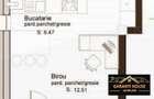 Comision 0%, Bloc nou, apartament tip studio/birou, 39 608 - 3