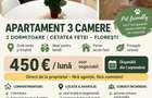 Apartament 3cam, 2dormitoare - Cetatea Fetei, Floresti (de la proprietar) - 1