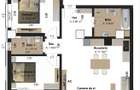 Apartament 3 camere bloc NOU, 76 mp utili , etaj 2, Concept 9