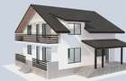 Teren+ casa in construc?ie, de vanzare