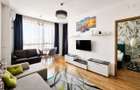 Apartament intr-un complex cu gradina privata si fantani decorative, l