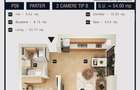 TVA inclus, 2 camere, decomandat sau open-space, ansamblu premium