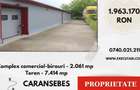 Complex comercial-birouri - 2.061 mp + Teren - 7.414 mp, Caransebes - 1