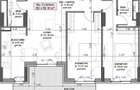 Apartament 3 Camere, 2 Bai, 80,1 mp + Balcon 15,4 mp | Elite City, Mar - 4