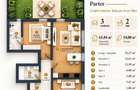 Apartament cu 3 camere decomandat în Central