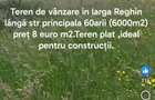 De vanzare teren 60 arii(6000 m2) in localitatea Gl j rie jud. Mures - 1