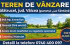 Vand Teren 844 mp Extravilan Salatrucel, Jud. Valcea