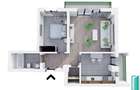 Apartament 2 camere fianlizat, Visani , 60 metri, etaj 1 Cod:139186 - 5