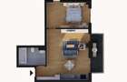 Apartament tip studio 46mp, cu mutare imediată, Râșnov