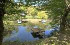 Cabana Casuta din lemn cu ponton privat lac Mujdeni - 5