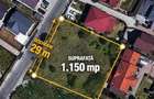 Teren intravilan Gavana Platou - 1150 mp, deschidere 29 m, Regim P+3+M - 1