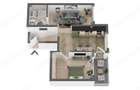 Apartament semifinisat, decomandat cu 2 camere, 44mp, in Apahida - 5