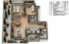 Apartament 3 camere 82 mp, terasa generoasa, balcon, bloc nou, metrou - 10