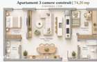 APARTAMENT SAD_CU 3 CAMERE_NOU_langa Penny Drumul Cetatii - 1