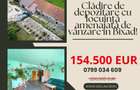 Clădire de depozitare cu locuință amenajată de vânzare în Bixad! - 1