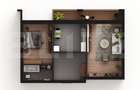 Apartament de 2 camere, decomandat, etaj intermediar, Visani - 3