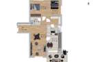 Apartament Spatios de 3 Camere cu priveliste - 103mp | Green Garden - 2