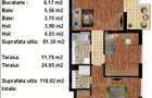 Apartament de lux, 3 camere, imobil Platinia Elite, terasa 25 mp, garaj - 9