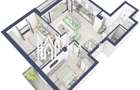 Apartament 3 camere | Balcoane 15.1 mp | Etaj 2 | Turnisor - 3