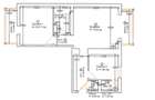 Apartament 3 camere, 60 mp, zona Piata Traian