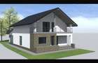 Teren intravilan 380 mp str. Mare cu proiect si autorizatie casa P+M - 1