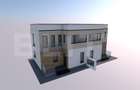 Duplex modern, 3 camere, 110 mp utili, 220 mp, teren, zona Burdujeni