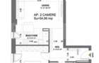Apartament 2 camere, 62 mp, spațiu de birou, Torontal - 3