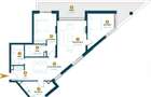 Apartament 3 camere 88,2 mp, terasa 30,3, ansamblu Intre Lac - 3