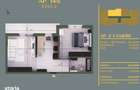 Apartament 2 camere, balcon, mobilat, 450 EUR